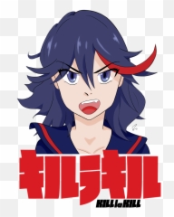 Ryuko Matoi Kill La Fanart Sticker By Robepate - White Transparent Png La Logo