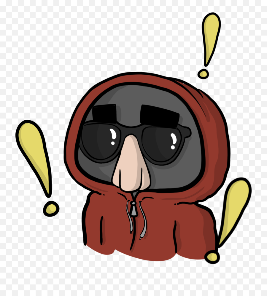 Bad Guy In Disguise With Hood Up - Disguise Clipart Png,Disguise Png