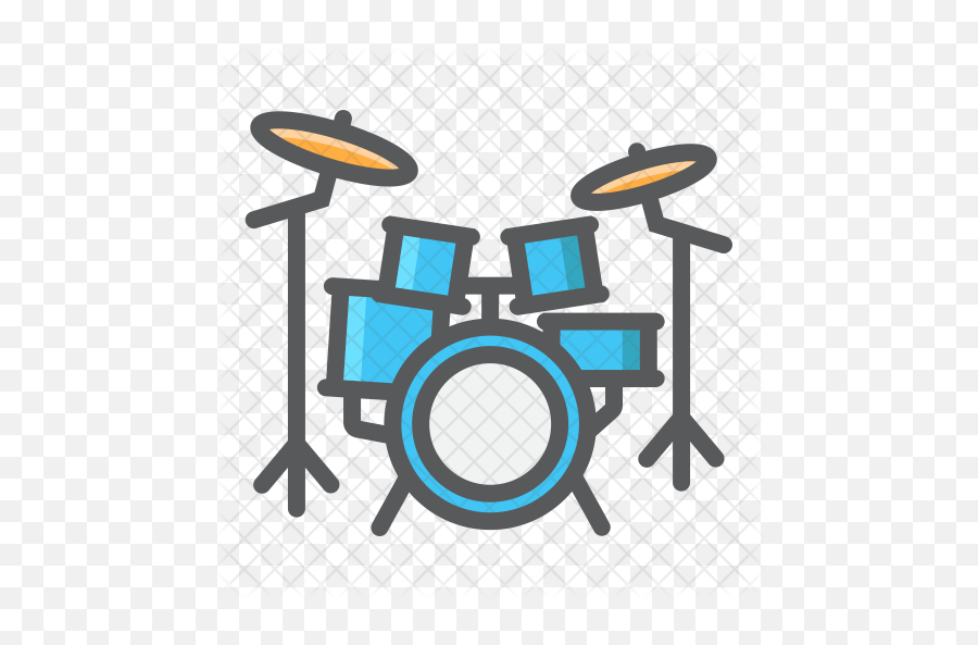 Drum - Drum Kit Icon Png,Drum Set Png
