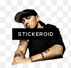 Download Hd Eminem - Pose Button Badge 25mm Png Transparents