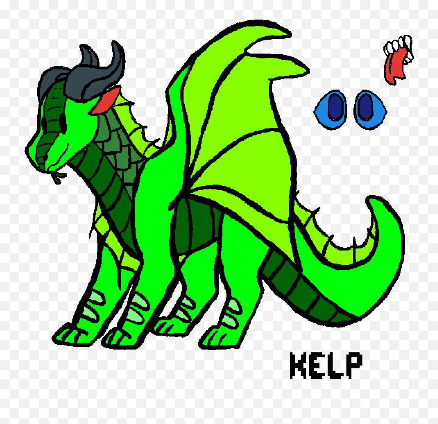 Editing Kelp - Free Online Pixel Art Drawing Tool Pixilart Dragon Png,Kelp Png