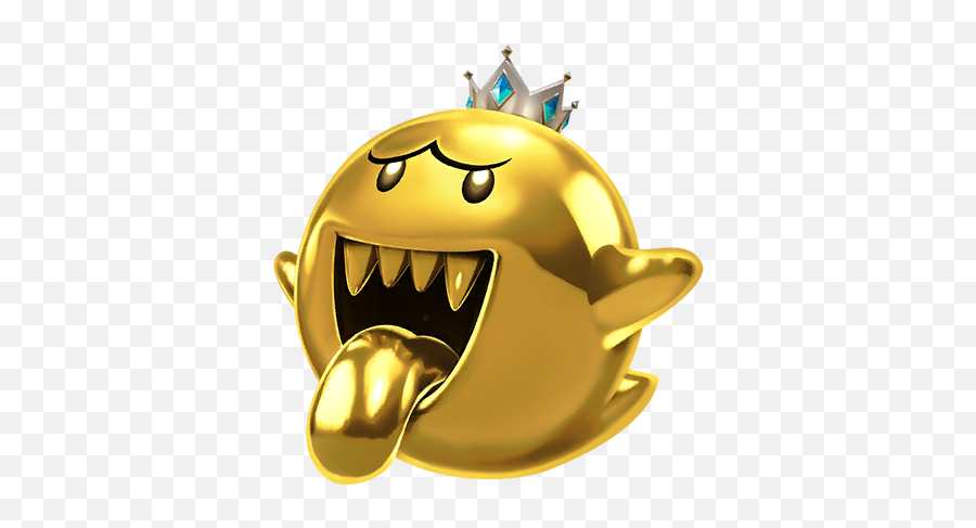 What Did They Do To You King Boo - Gold King Boo Mario Kart Tour Png,King Boo Png