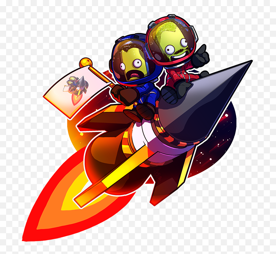 Commisioned Piece Of - Kerbal Space Program Art Png,Kerbal Space Program Logo