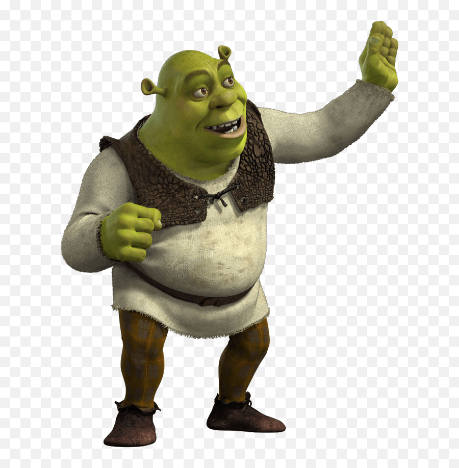 Shrek Waving Transparent Png - Shrek Png,Donkey Shrek Png