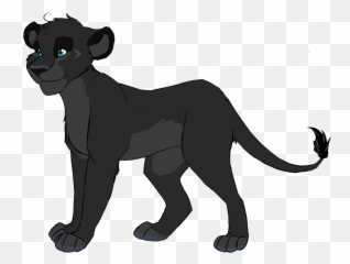 Cougar Clipart Roar - Black And White Inkling Transparent Red Lion Fursona png