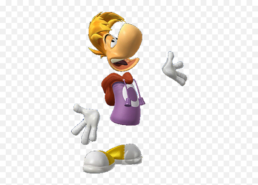 Raymanu0027s Derpface Cutouts 717861 - Png Images Pngio Trophy Rayman Smash 4,Rayman Png