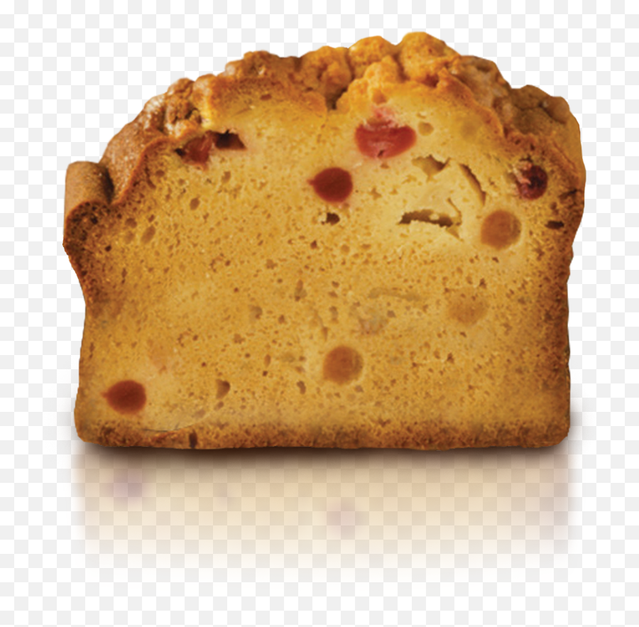 Apple Cranberry Signature Loaf U2014 Wow Factor Desserts - Pumpkin Bread Png,Bread Slice Png