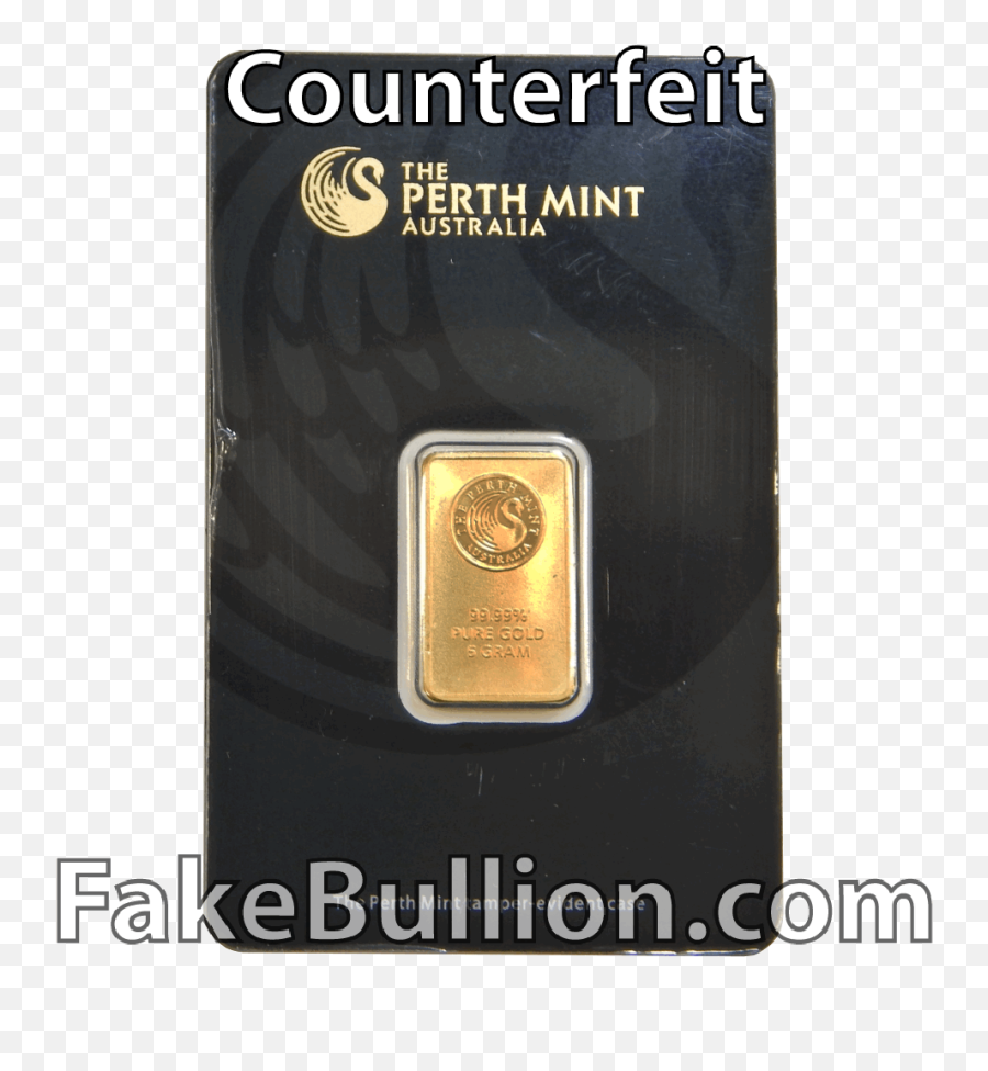 Perth Mint 5 Gram Gold Bar In Black Assay Card Gen 3 - Perth Mint Gold Bars Png,Gold Bar Transparent