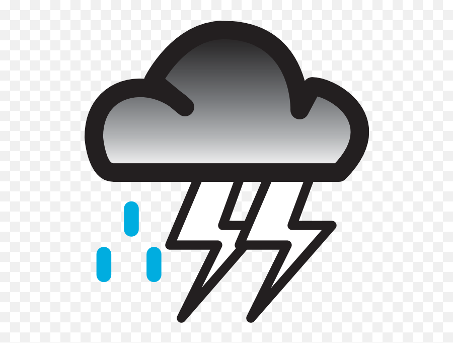Lightning Logos Download - Rainy Symbols Png,Black Lightning Folder Icon