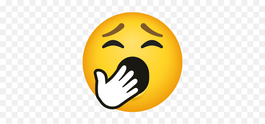 Yawning Face Icon - Transparent Yawning Emoji Png,Face Icon App