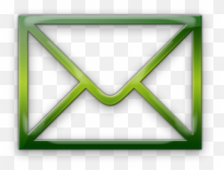Letter Message Circle Social Mail Email Icon - Email Phone Address Icons Green png