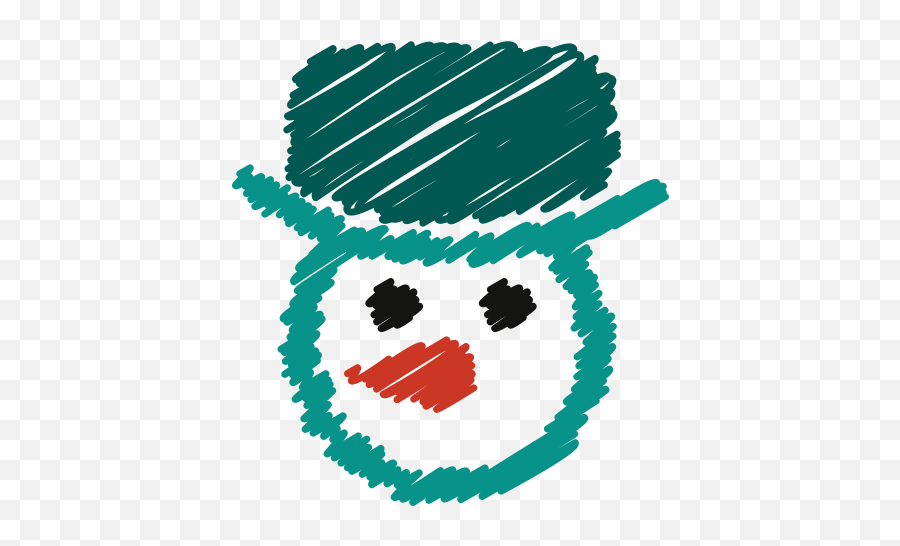 Snow Scribble Man Snowman Winter Cartoon Holiday Icon - Snowman Png,Scribble Icon