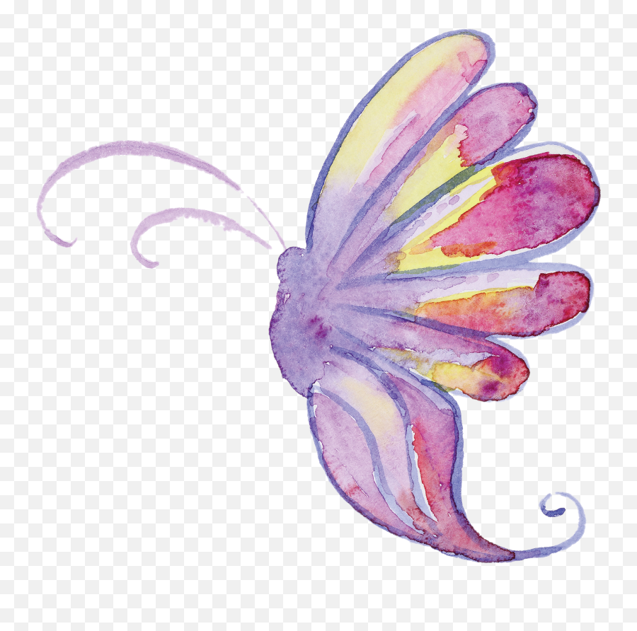 2017 Butterfly Release - Sholom Watercolor Purple Butterfly Png,Butterfly Transparent