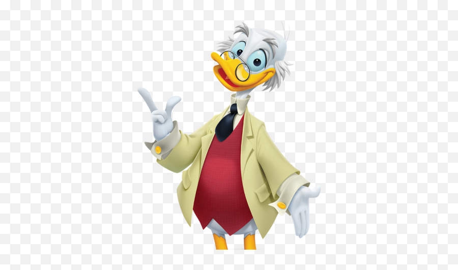 Ludwig Von Drake Disney Wiki Fandom - Professor Donald Duck Png,Toontown Anger Icon