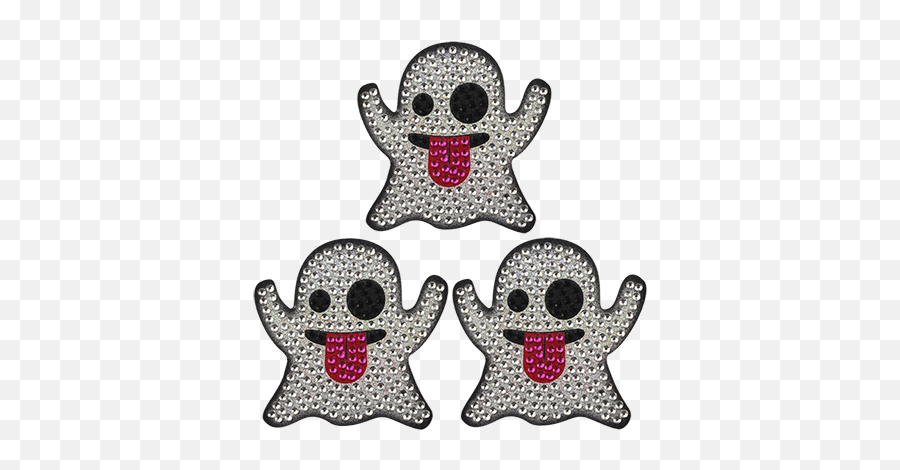 Ghost Emoji 3 - Pack Sticker Bling Bling Cartoon Png,Ghost Emoji Transparent
