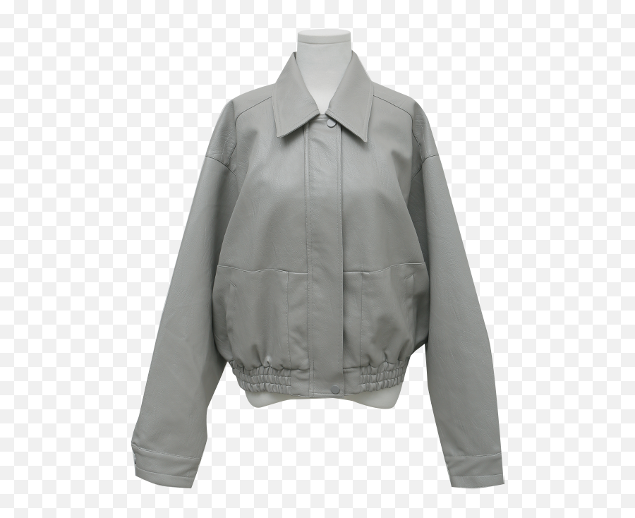 Outerwear Leather Jackets Stylenanda Korea - Long Sleeve Png,Icon Leather Jackets