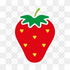 Free Strawberry Flat Icon - Available in SVG PNG EPS AI Svg