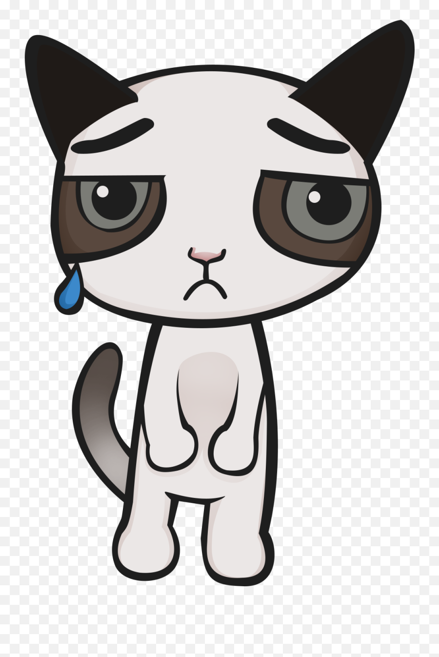 Sad Cat Png 6 Image - Sad Cat Clipart Png,Sad Cat Png
