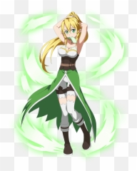 Leafa Sword Art Online Danbooru - Leafa Sword Art Online Png