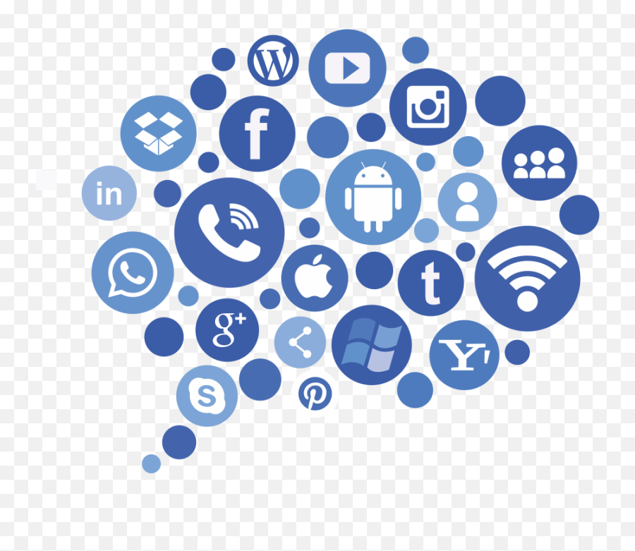 Download Sp Marketing Digital - Digital Media Png Image With Logo Social Media Png For Picsart,Digital Media Icon