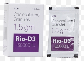 Rio - D3 Sachet Cholecalciferol Suppliers in India Ikon Vertical png