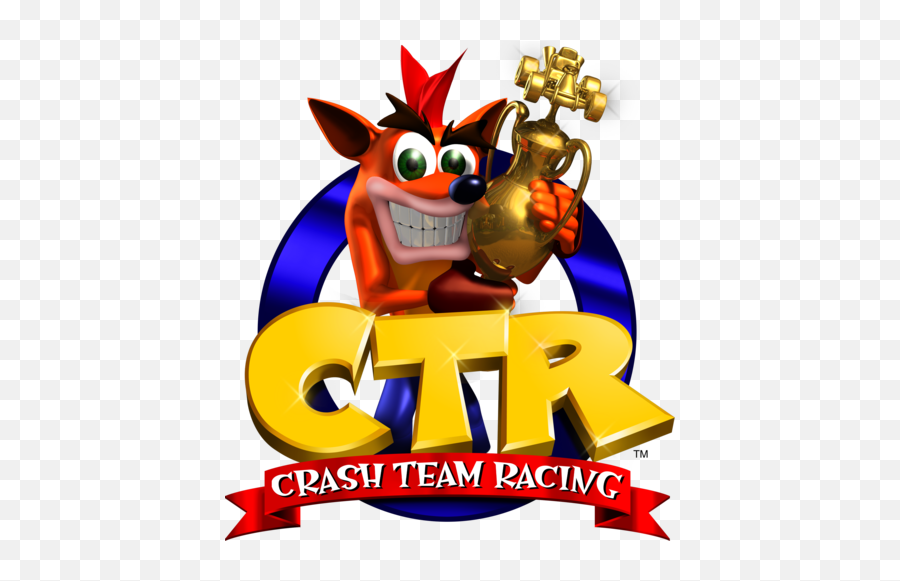 Crash Team Racing - Steamgriddb Crash Team Racing Logo Png,Psp Icon Crash Bandicoot
