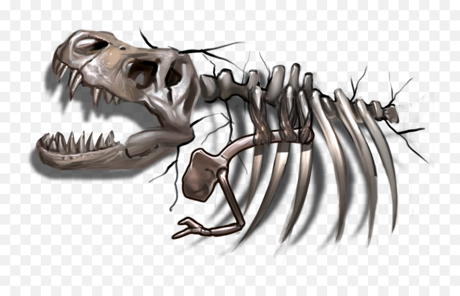 Deepworld - Skull Png,Dinosaur Skull Png
