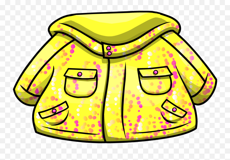 Download Yellow Winter Jacket - Winter Jacket Png Clipart Yellow Jacket Clothes Clipart,Icon Jacket Size