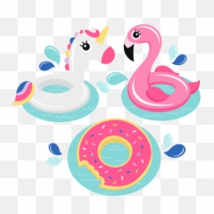 Pool Float Set Svg Scrapbook Cut File - Pool Float Clipart Png,Pool Float Png