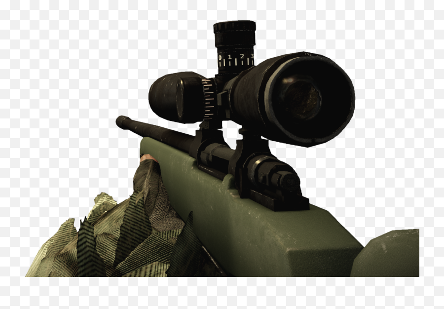 Sniper Rifle Cod Png - Battlefield Bad Company 2,Battlefield 1 Transparent