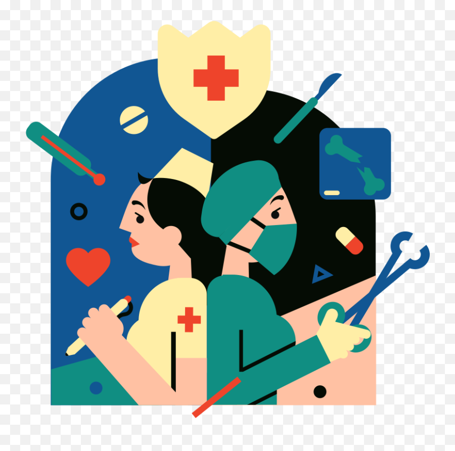 Health Care Illustration In Png Svg - Health Care,Medical Treatment Icon