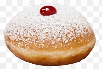Download Guava Jelly Doughnut Png Image - Donut Transparent Background
