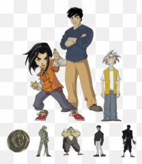 Jackie Chan Adventures Characters - Cartoon Jackie Chan Adventures Png,Jackie Chan Png