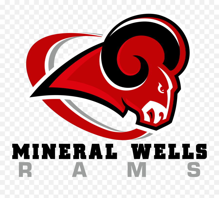 Mineral Wells Independent School - Red And Black Ram Logo Png,Rams Png