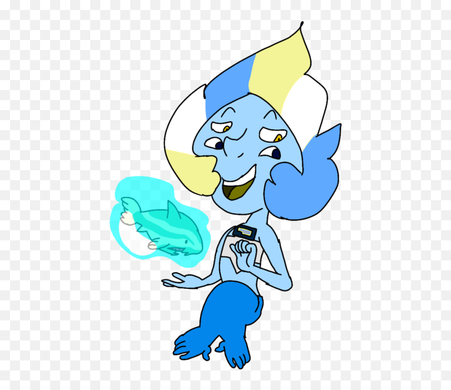 Blue Conch Shell - Cartoon Png,Blue Shell Png