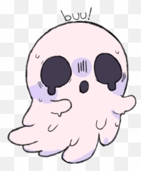 Kawaii Ghost Transparent Background - Cute png