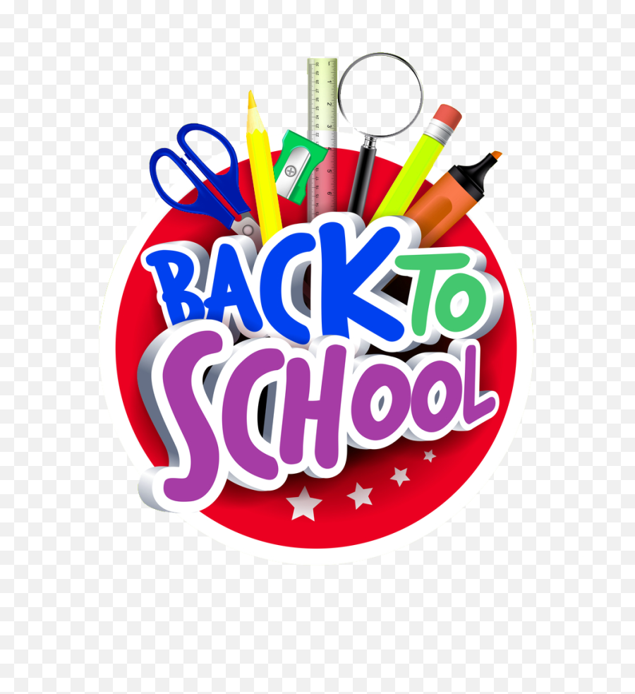 Back To School Png Image - Back To School Vector Png Clipart Png Transparent Back To School Png,School Clipart Transparent Background