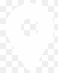 White Pin 5 Icon - Location Transparent png