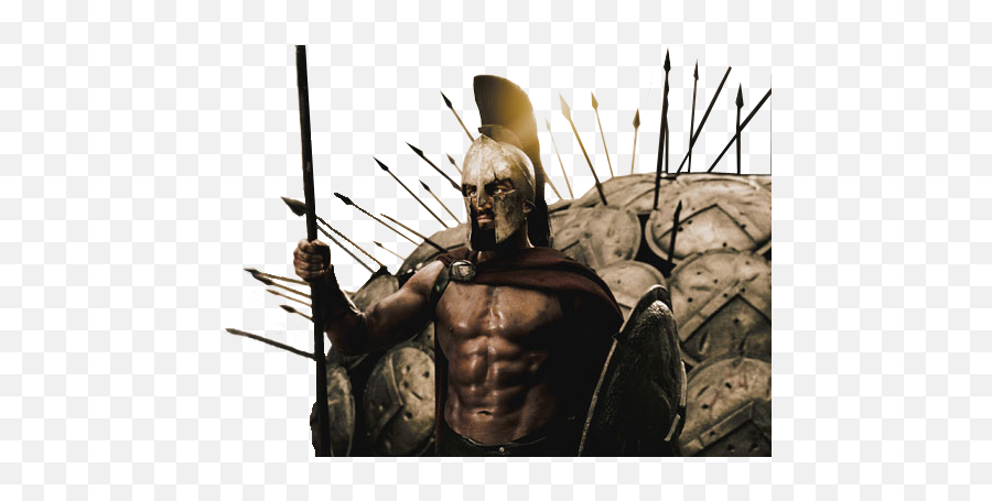 Download Hd 300 Movie Png Jpg Black And White Library - 300 Leonidas 300,Spartan Png