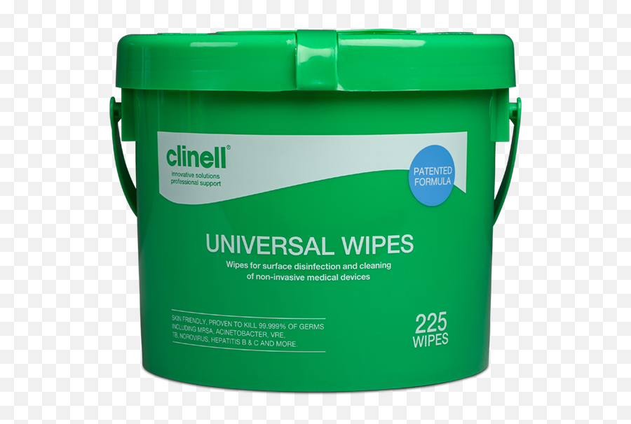 Clinell Universal Wipes Bucket 225 - Messenger Bag Png,Bucket Png