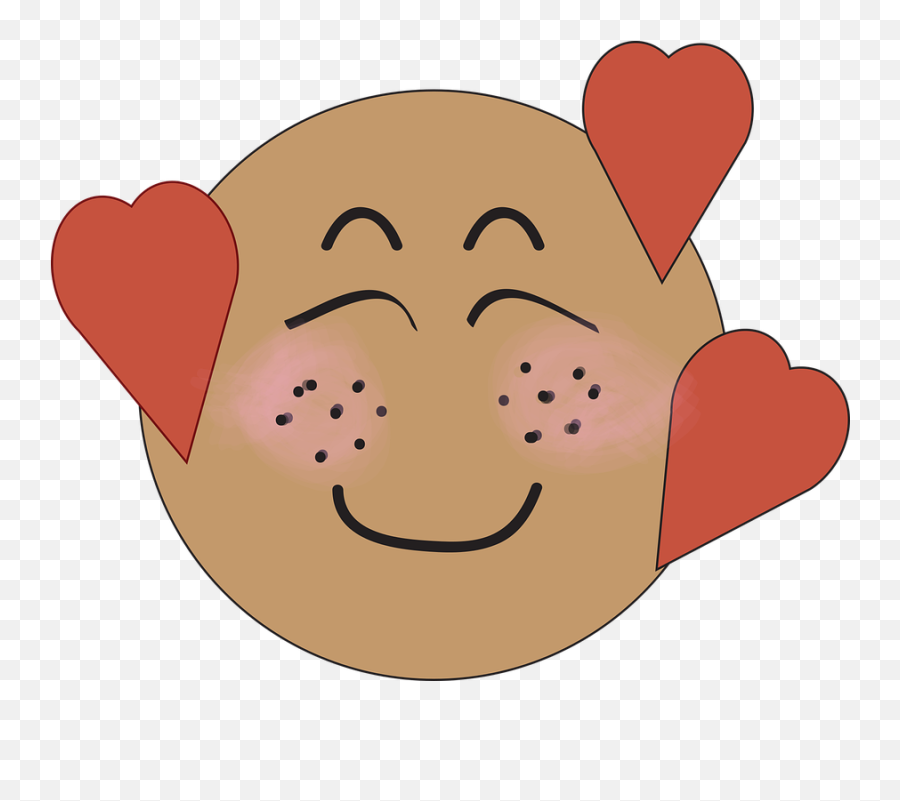 Love Emoji Emoticon - Free Vector Graphic On Pixabay Imagem De Emoji De Amor Png,Emoji Faces Png