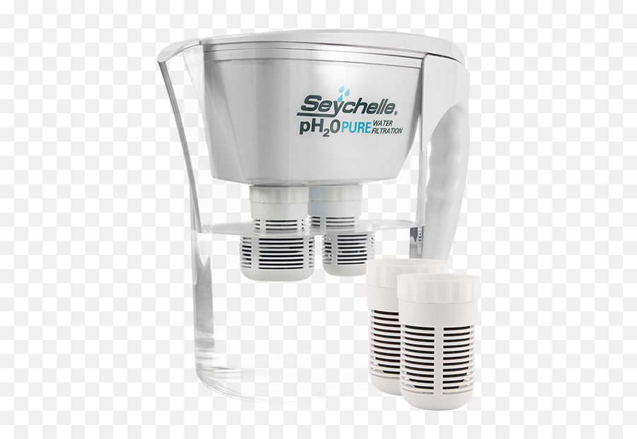 Seychelle King Ph20 Water Pitcher And Replacement Filters - Seychelle Png,Water Pitcher Png