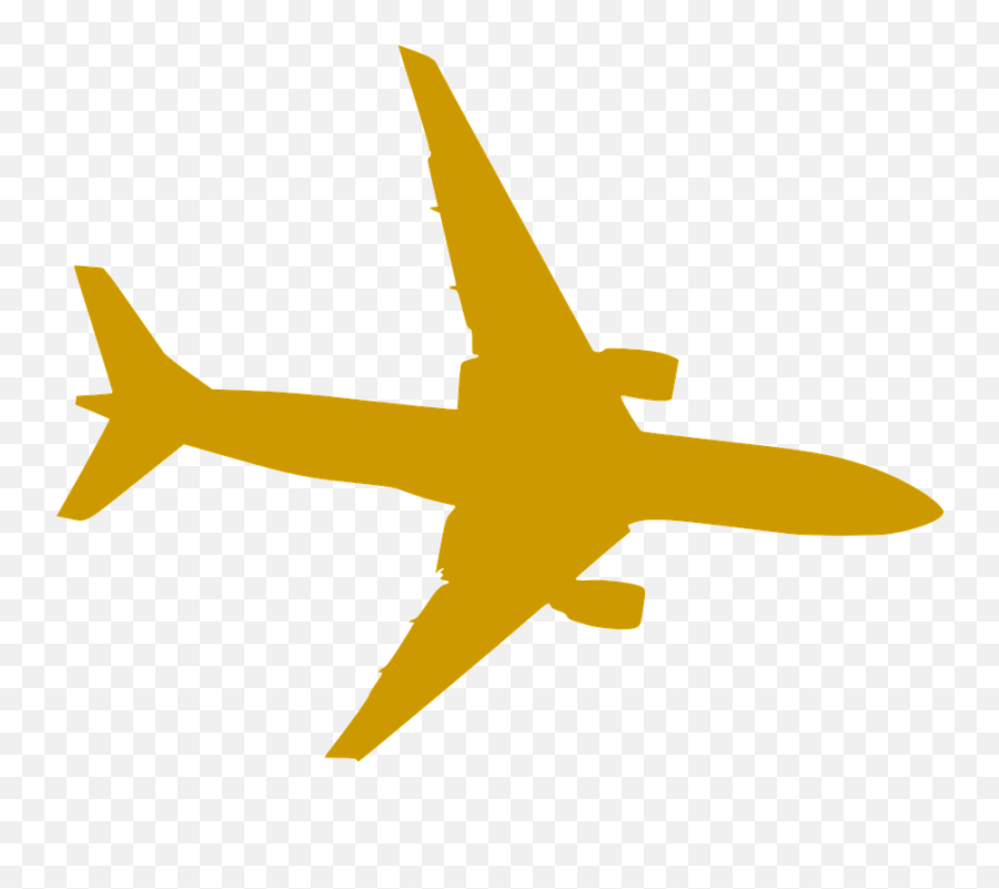 Airplane Jet Aircraft - Free Vector Graphic On Pixabay Plane Vector Gold Png,Air Plane Png