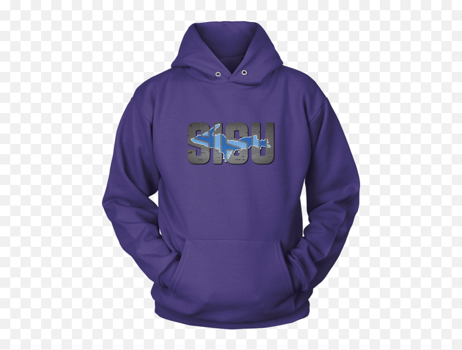 Sisu Hoodie With Upper Michigan Outline - Finlander Strength Gtr Png,Michigan Outline Png