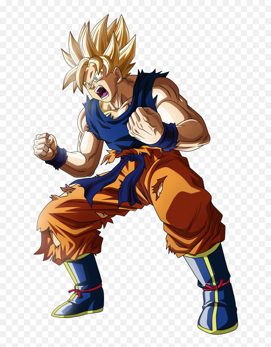 Goku Ssj Png 2 Image - Goku Ssj Namek Dbs,Goku Transparent Background