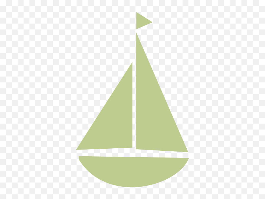 Green Sail Boat Clip Art - Vector Clip Art Green Boat Cartoon Png,Sail Boat Png