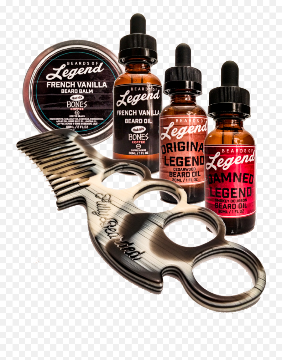 Download Bearded Legend Kit - Percy Nobleman Beard Starter Cosmetics Png,French Mustache Png