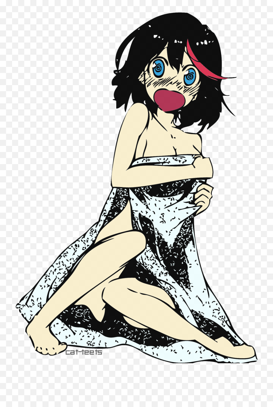 Download Ryuko Matoi From The Kill La Manga - Kill La Kill Ryuko Manga Png,Ryuko Matoi Png