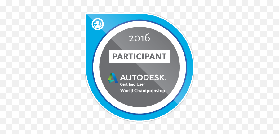 Autodesk Certified User World Championship Acu - Acclaim Circle Png,Autodesk Logo Png