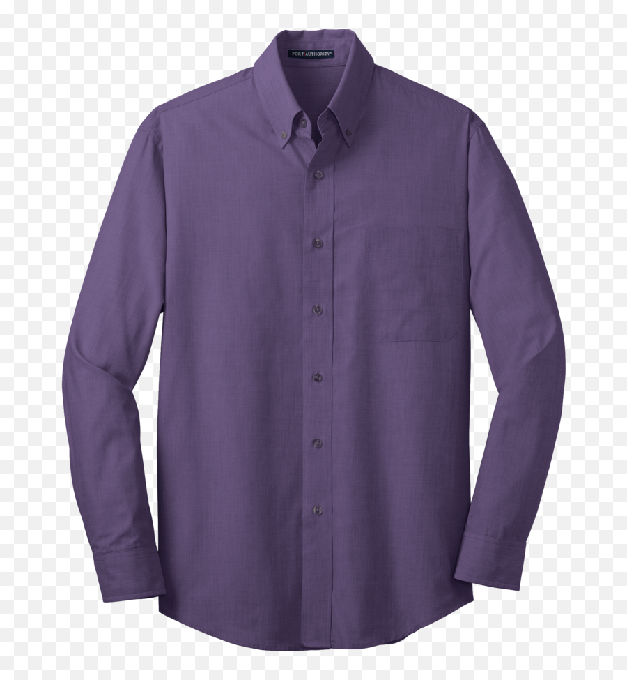 S640 Mens Crosshatch Easy Care Shirt Png